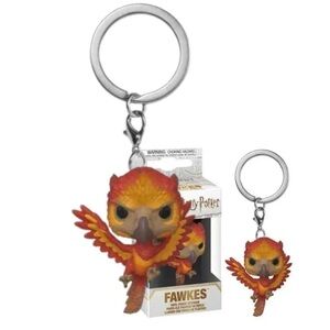 Funko Pop Harry Potter Dumbledore’s Phoenix Fawkes Miniature Keychain